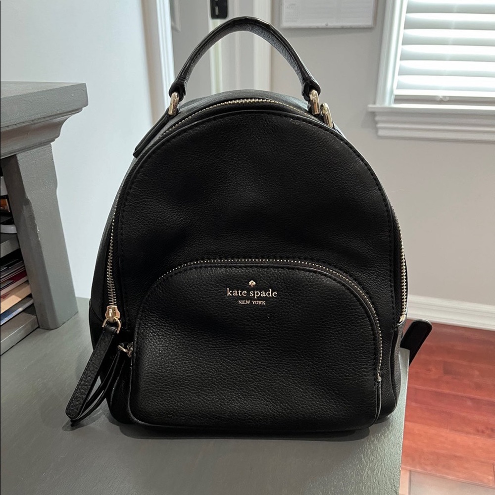 Black Kate Spade backpack